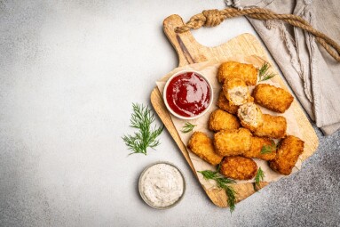 Delicious,Potato,Croquettes,-,Mashed,Potatoes,Balls,With,Grated,Mozzarella