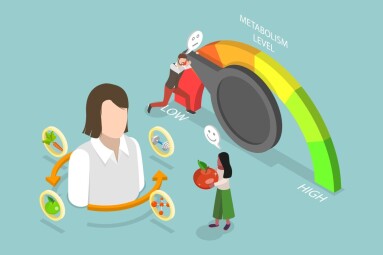 3d,Isometric,Flat,Vector,Illustration,Of,Human,Organism,Metabolism,Level,