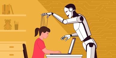 Ai,Robot,Manipulating,A,Child's,Mind,Like,A,Puppet,On
