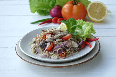 Thai,Mackerel,Spicy,Salad