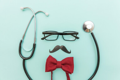 Man,Health,Care,Concept.,Simply,Minimal,Design,With,Medicine,Equipment