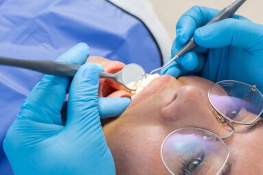 Young,Woman,Being,Examined,By,The,Dentist,At,The,Dental