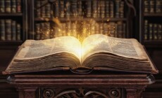 An,Ancient,Book,Opens,And,Emits,A,Radiant,Light.
