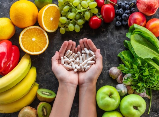 Products,Containing,Vitamin,C.,Selective,Focus.,Food.