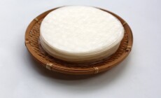 Stacked,Round,Sheets,Of,Vietnamese,Rice,Paper