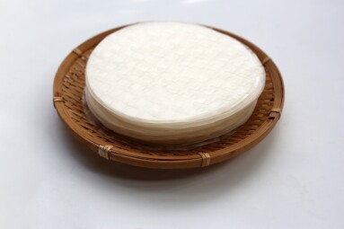 Stacked,Round,Sheets,Of,Vietnamese,Rice,Paper