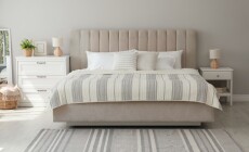 Stylish,Interior,Of,Contemporary,Bedroom,With,Comfortable,Bed