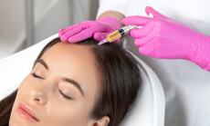 Cosmetologist,Does,Prp,Therapy,Against,Hair,Loss,And,Anti-dandruff,Of