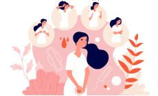 Pms.,Female,Abdominal,Pain,,Menstrual,Syndrome,And,Change,Behavior.,Woman