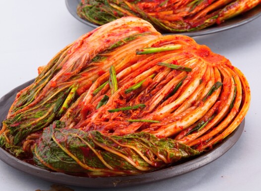 Korean,Kimchi,Traditional,Korean,Kimchi,On,A,White,Background