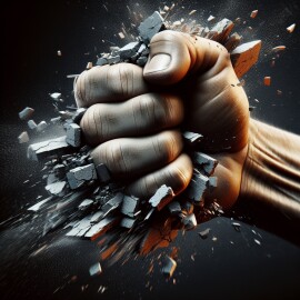 Fist,Hand,Can,Destroy