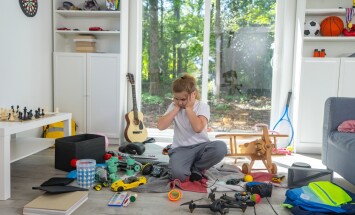 Children,Cleaning,Up,Messy,Kids,Playroom.,Kid,Picking,Up,Toys.