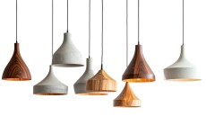 A,Diverse,Arrangement,Of,Contemporary,Pendant,Lights,Featuring,Various,Shapes